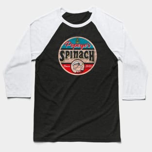 Popeye's Spinach Label Baseball T-Shirt